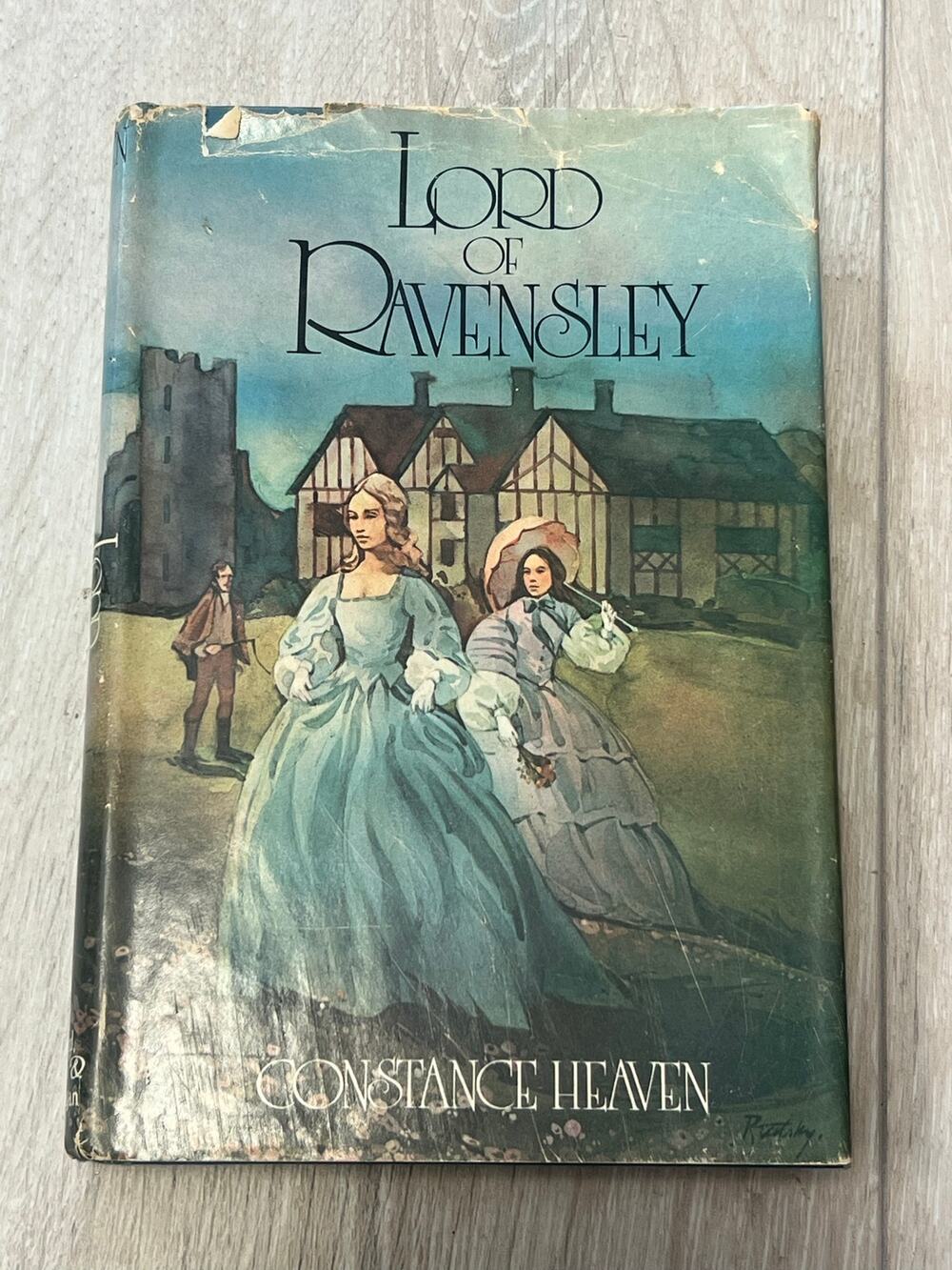 Lord of Ravensley Constance Heaven 1978 Hardcover Book Club Edt Vintage Romance